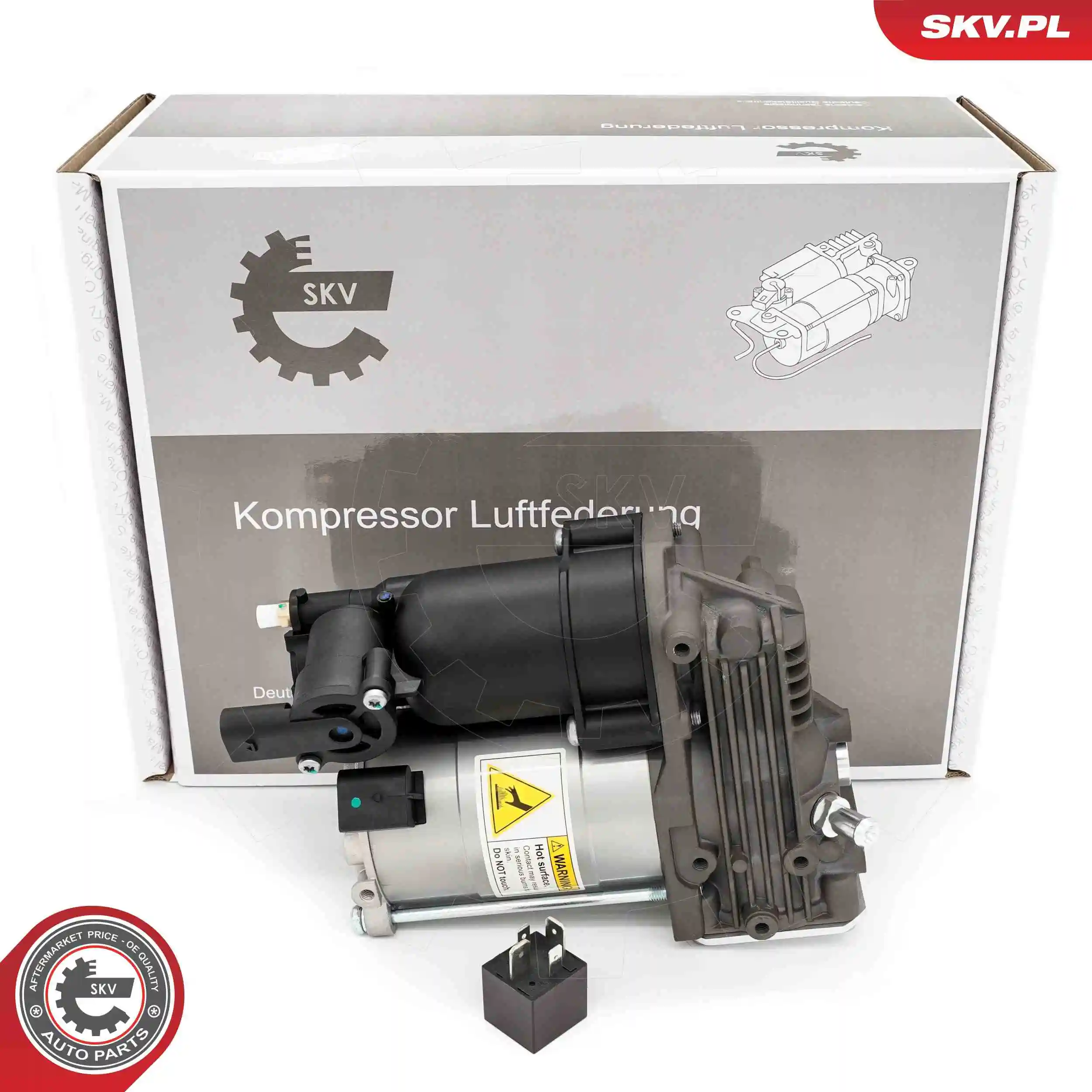 Compressor, compressed-air system